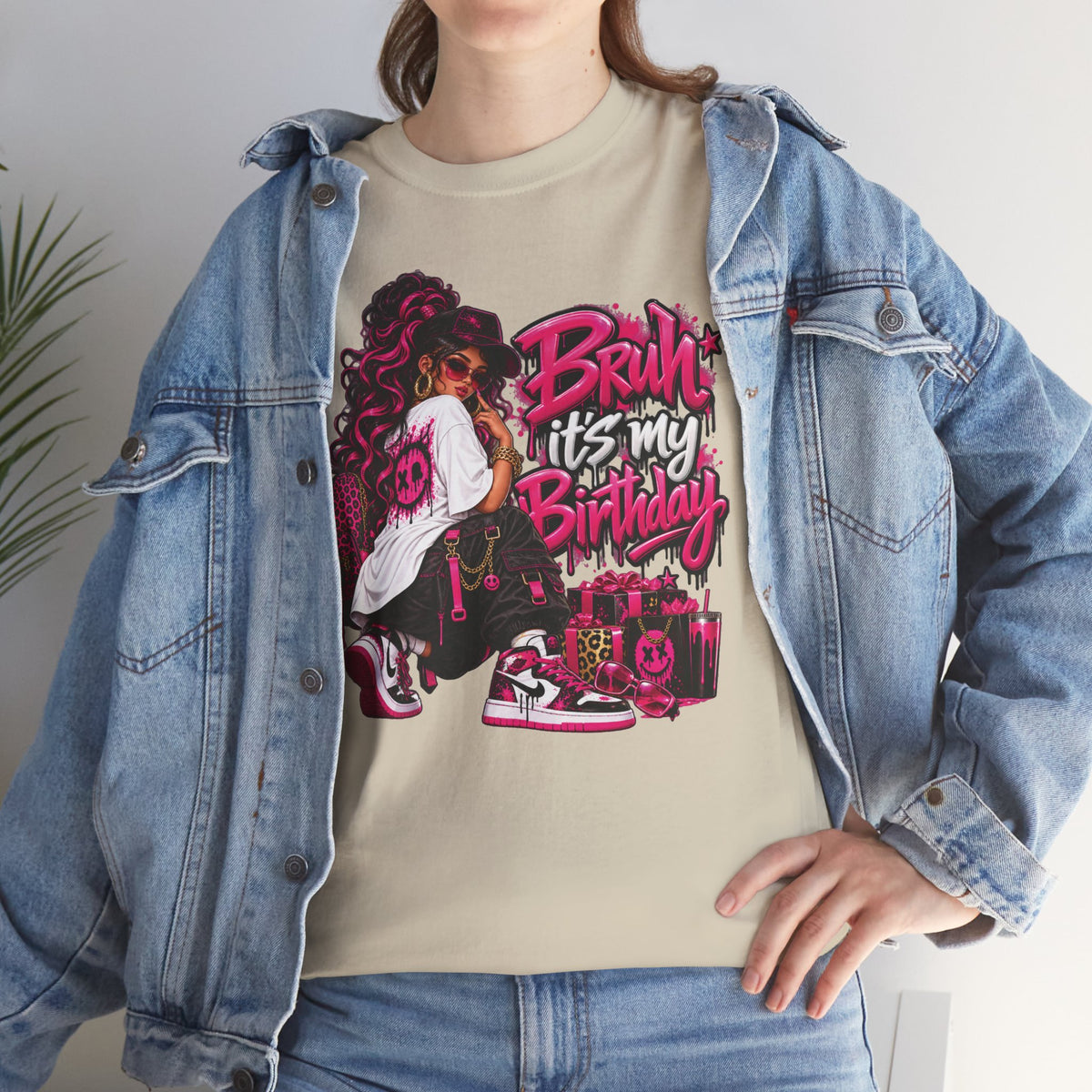 “Bruh, It’s My Birthday” Birthday Graphic T-Shirt