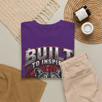 Built to Inspire His Purpose Couples Tiger Graphic T-Shirt