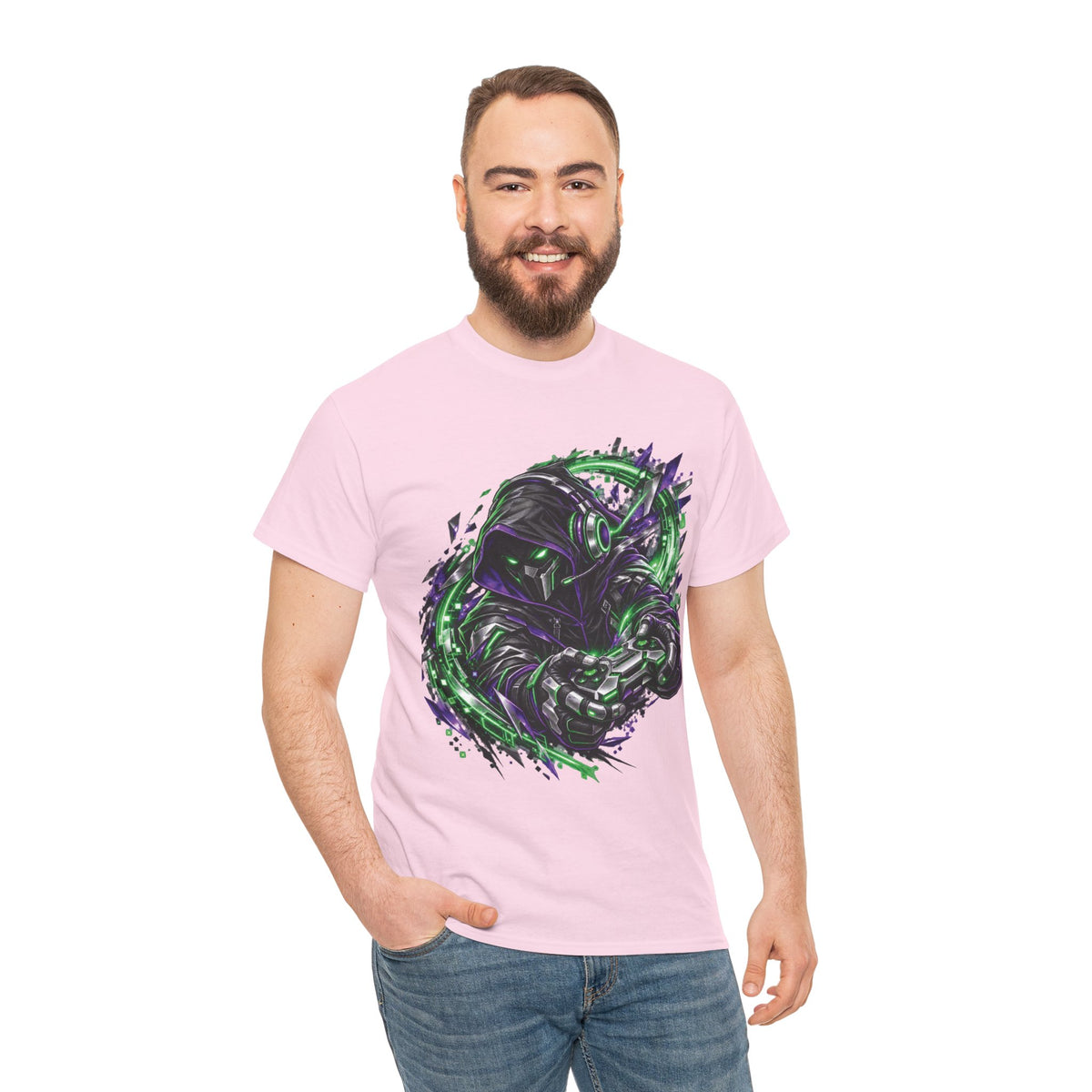 Dark Fantasy Samurai Warrior Video Game T-Shirt