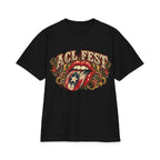 ACL Fest tongue logo T-Shirt | music festival lineup back print