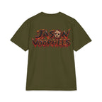 Jason Voorhees horror graphic T-Shirt | RUN bloody slasher design