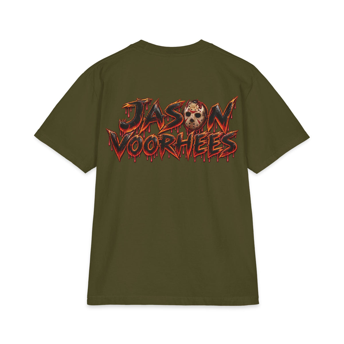Jason Voorhees horror graphic T-Shirt | RUN bloody slasher design