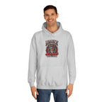 Built to Protect her Peace Couples College Hoodie