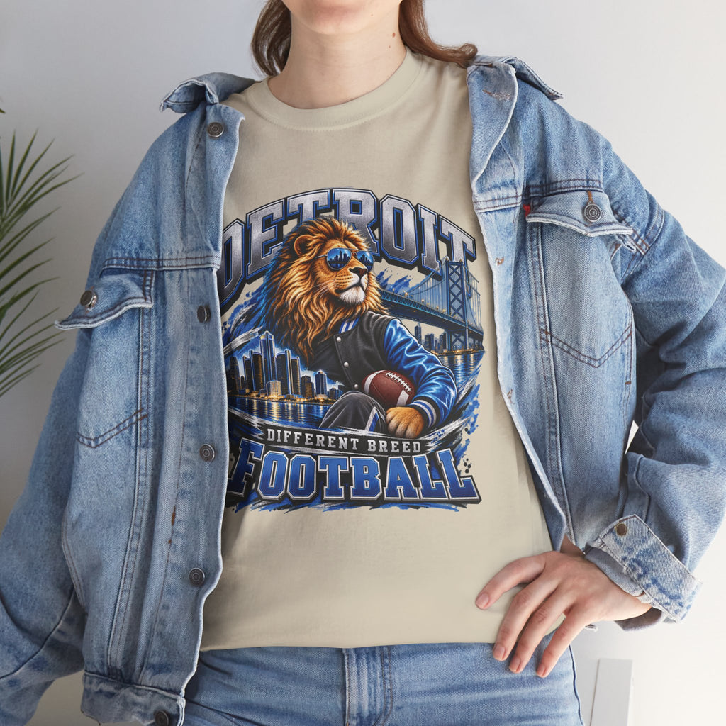 Detroit Lions Football Graphic T-Shirt