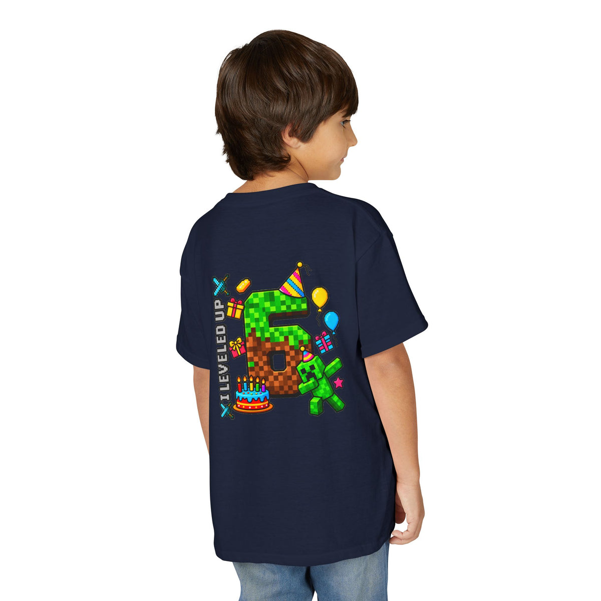 Bruh It’s My Birthday Youth T-Shirt – Pixel Gaming Birthday Shirt