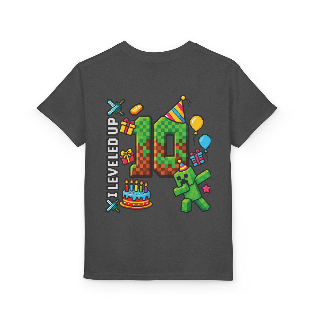 Minecraft-Inspired “Bruh, It’s My Birthday” Youth T-Shirt