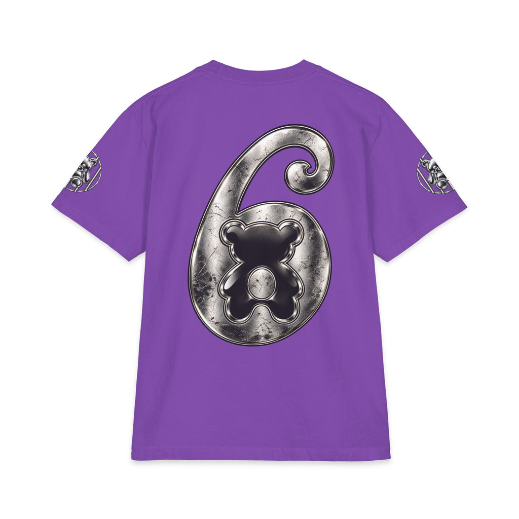 10 Years of 6lack Tour graphic T-Shirt | Number 6 back design