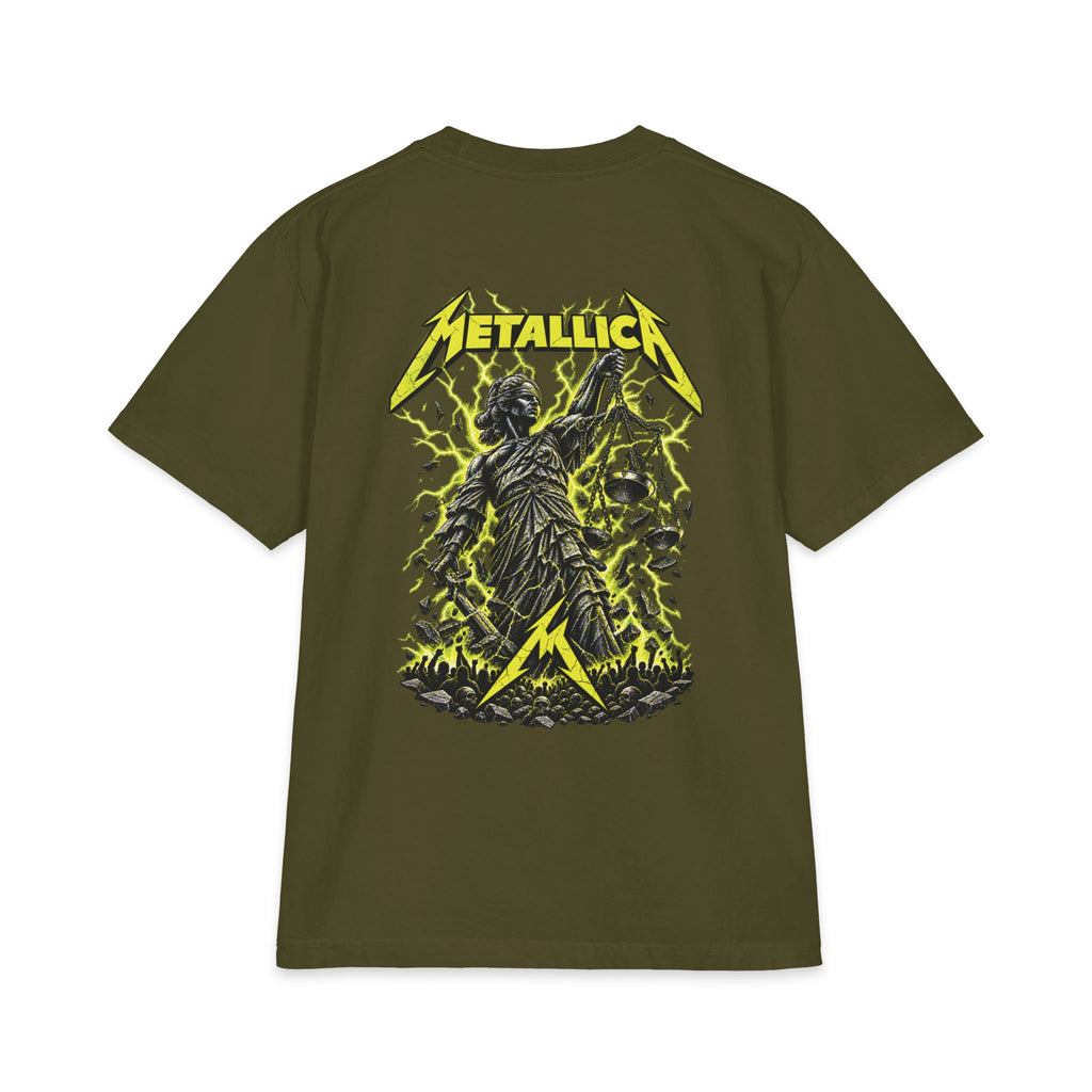 Metallica Skull Clock T-Shirt | Rock Band Graphic Tee
