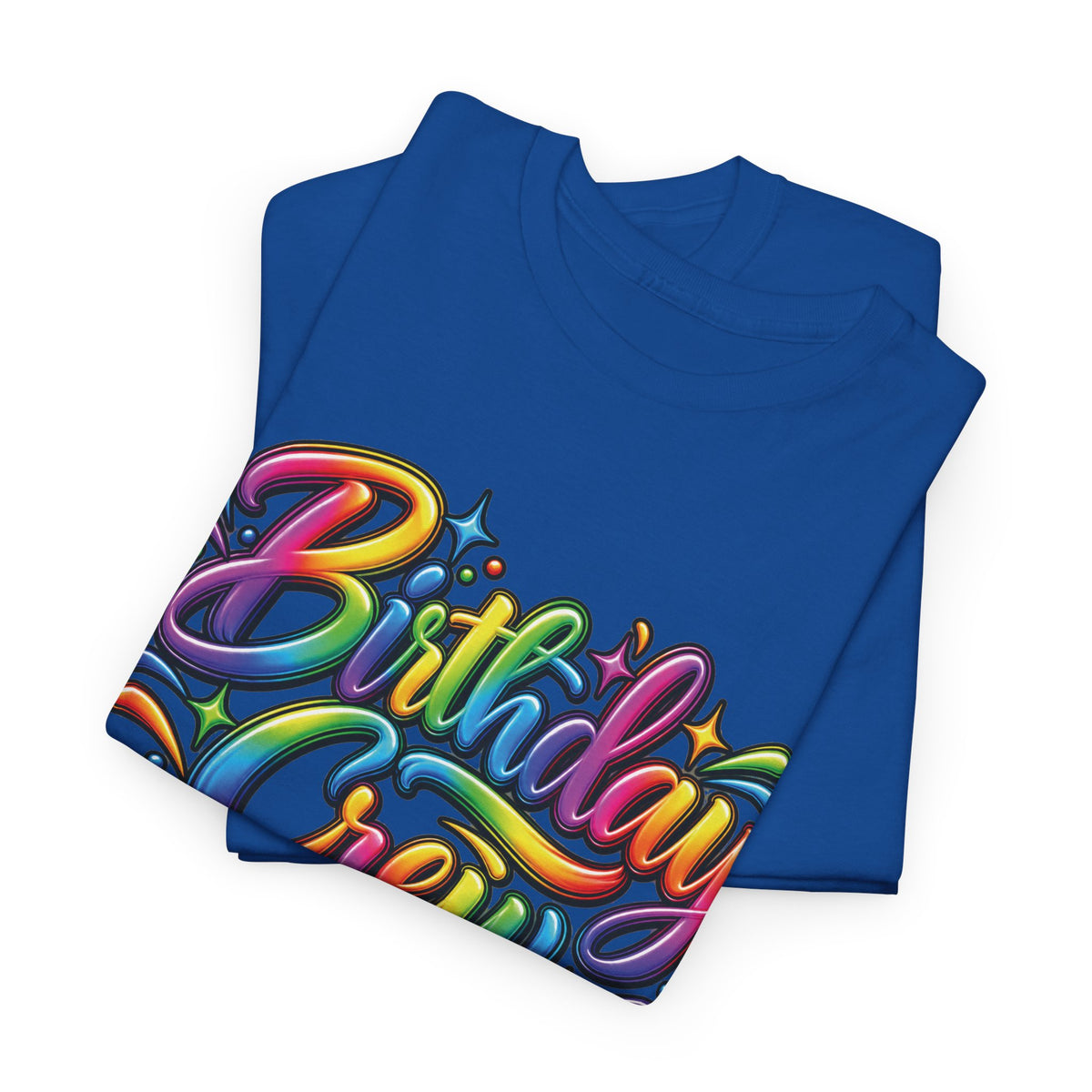 Birthday Crew Colorful Celebration T-Shirt