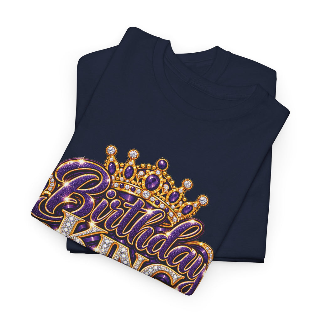 Birthday King Crown Graphic T-Shirt