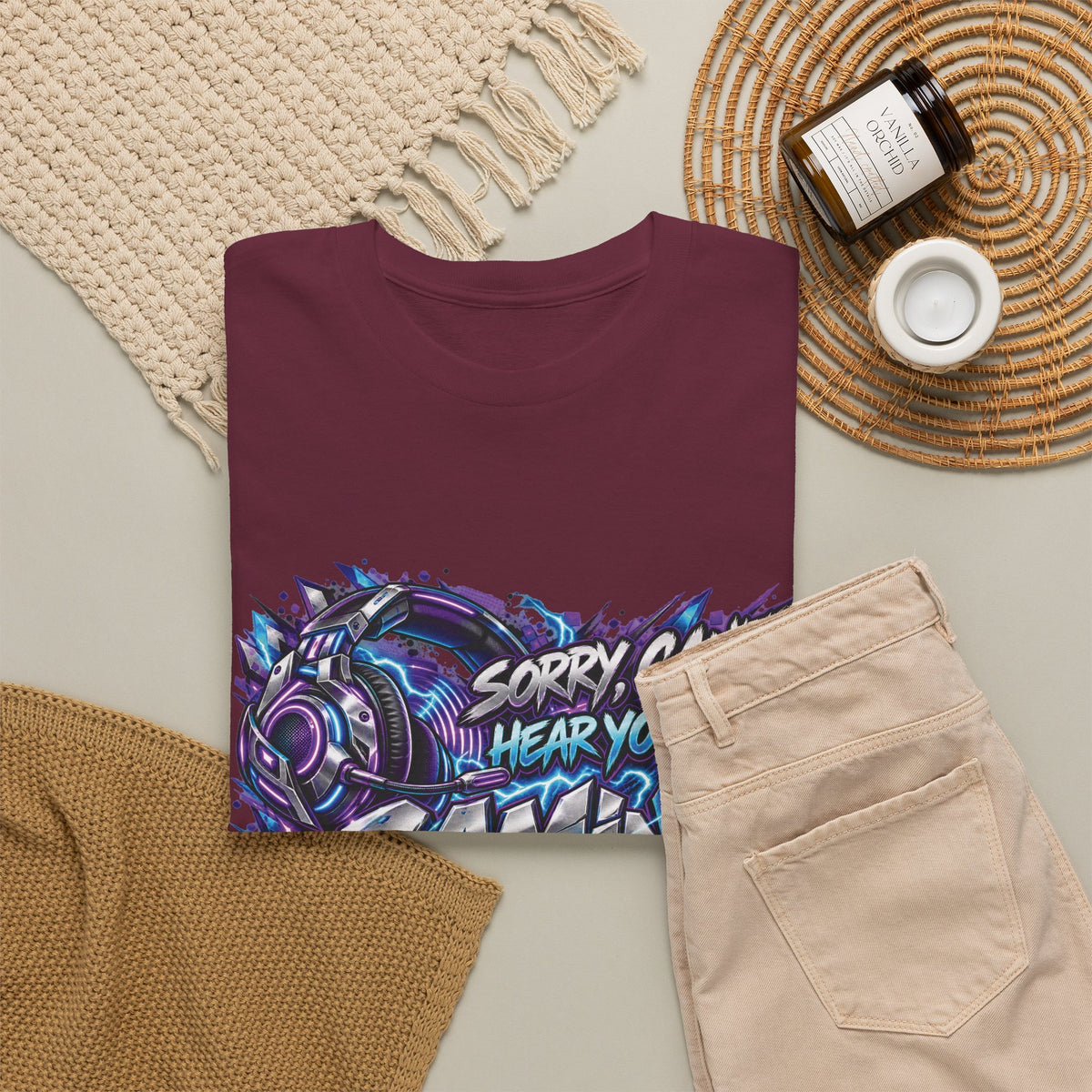 Gaming “Sorry, Can’t Hear You, I’m Gaming” Graphic T-Shirt