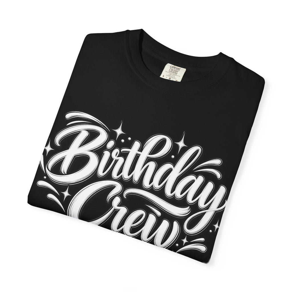 Birthday Crew Graphic T-Shirt