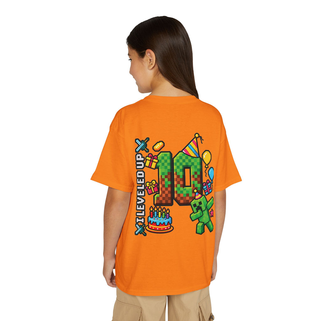 Minecraft-Inspired “Bruh, It’s My Birthday” Youth T-Shirt