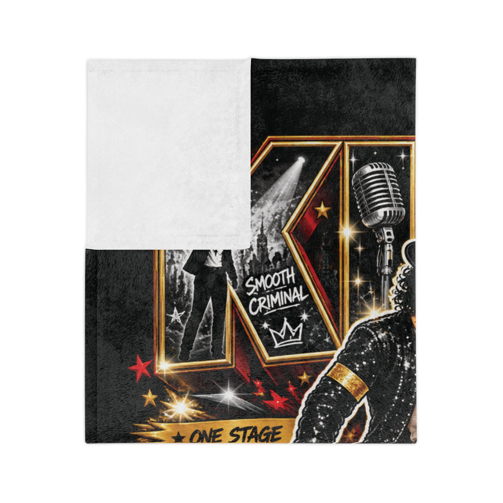 King of Pop Michael Jackson Dance Velvet Blanket | Music Legend Throw