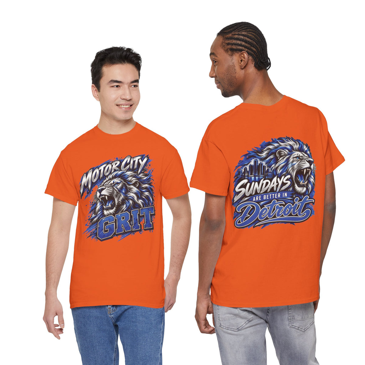 Detroit Motor City Grit & Sundays Are Better in Detroit T-Shirt