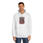 Built to Protect her Peace Couples College Hoodie