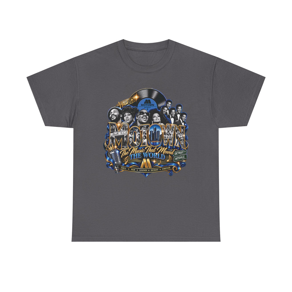 Motown Legends Tee | Detroit Graffiti Back