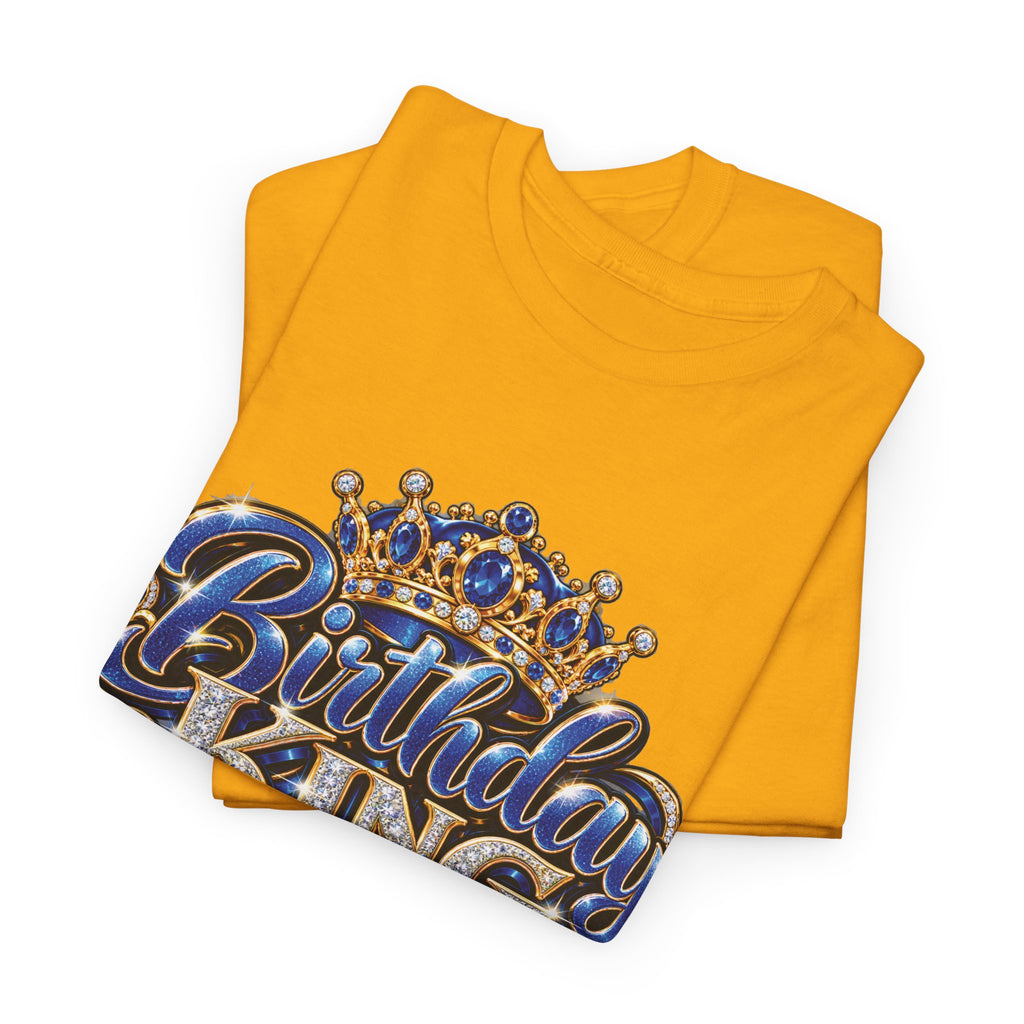 Birthday King Crown Graphic T-Shirt