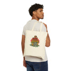 Cash Rules Everything Around Me Tote Bag | Retro Graffiti Money Design