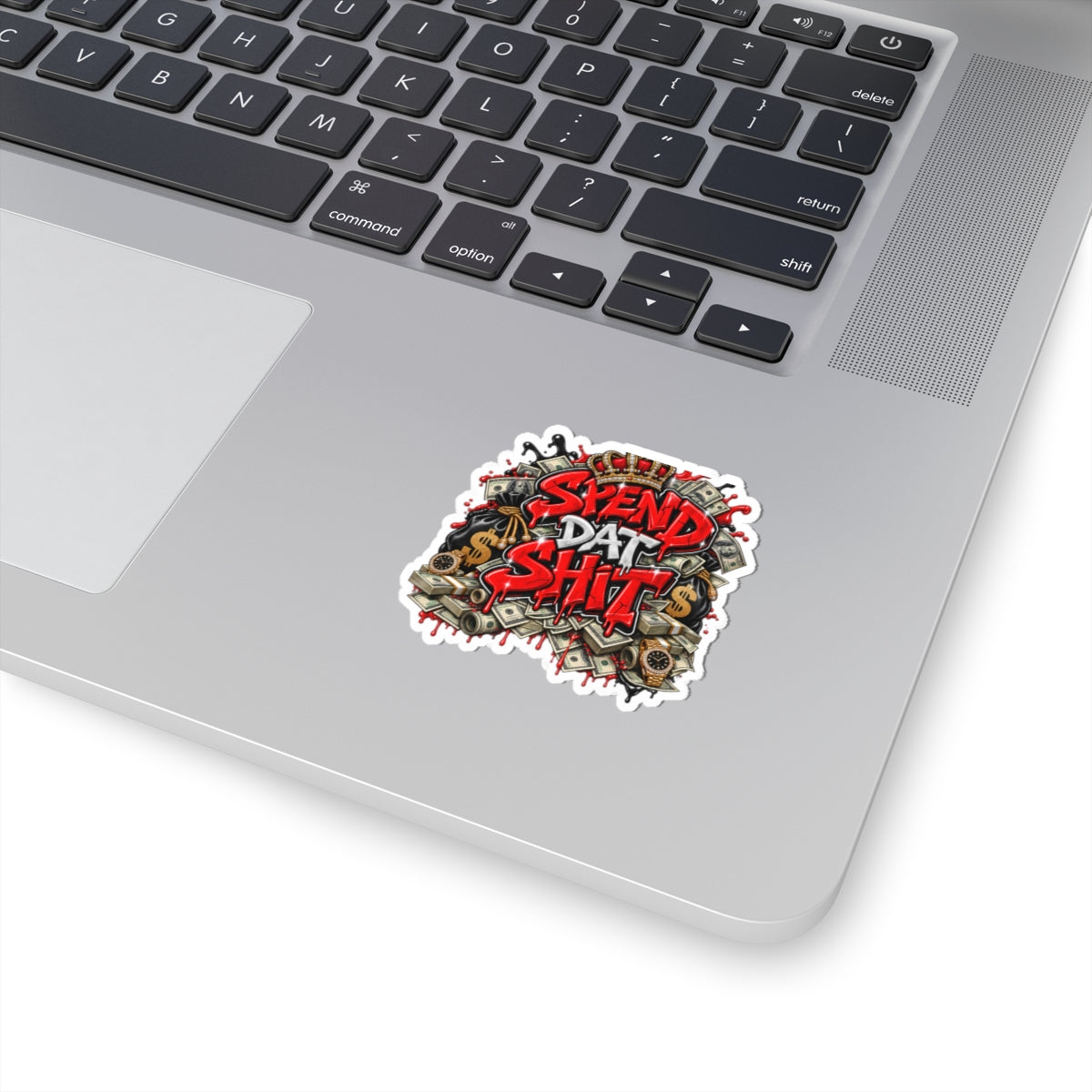 Spend Dat Shit sticker | Kiss-cut vinyl money graffiti design