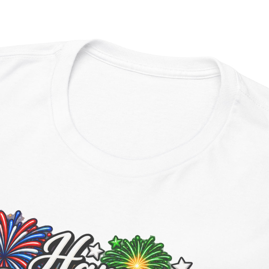 Happy Everything gnome collage T-Shirt | holiday fireworks spring summer celebration