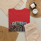 Detroit D Skyline Determined True Grit T-Shirt | City Pride Tee