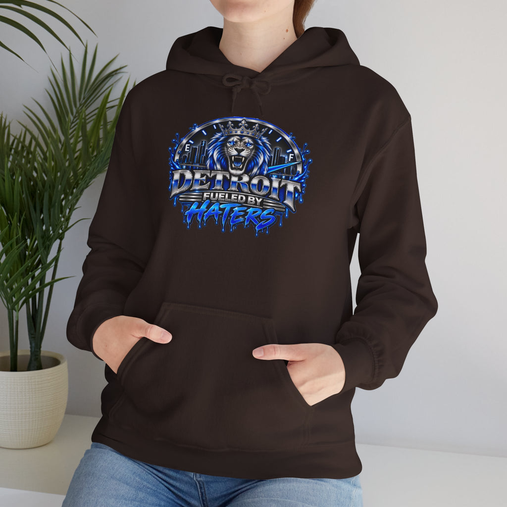 Detroit Graffiti Lion Hoodie | Detroit Drip Streetwear Sweatshirt