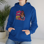 Shes Not Perfect Real AF hoodie | Retro Neon Girl Graphic Hoodie