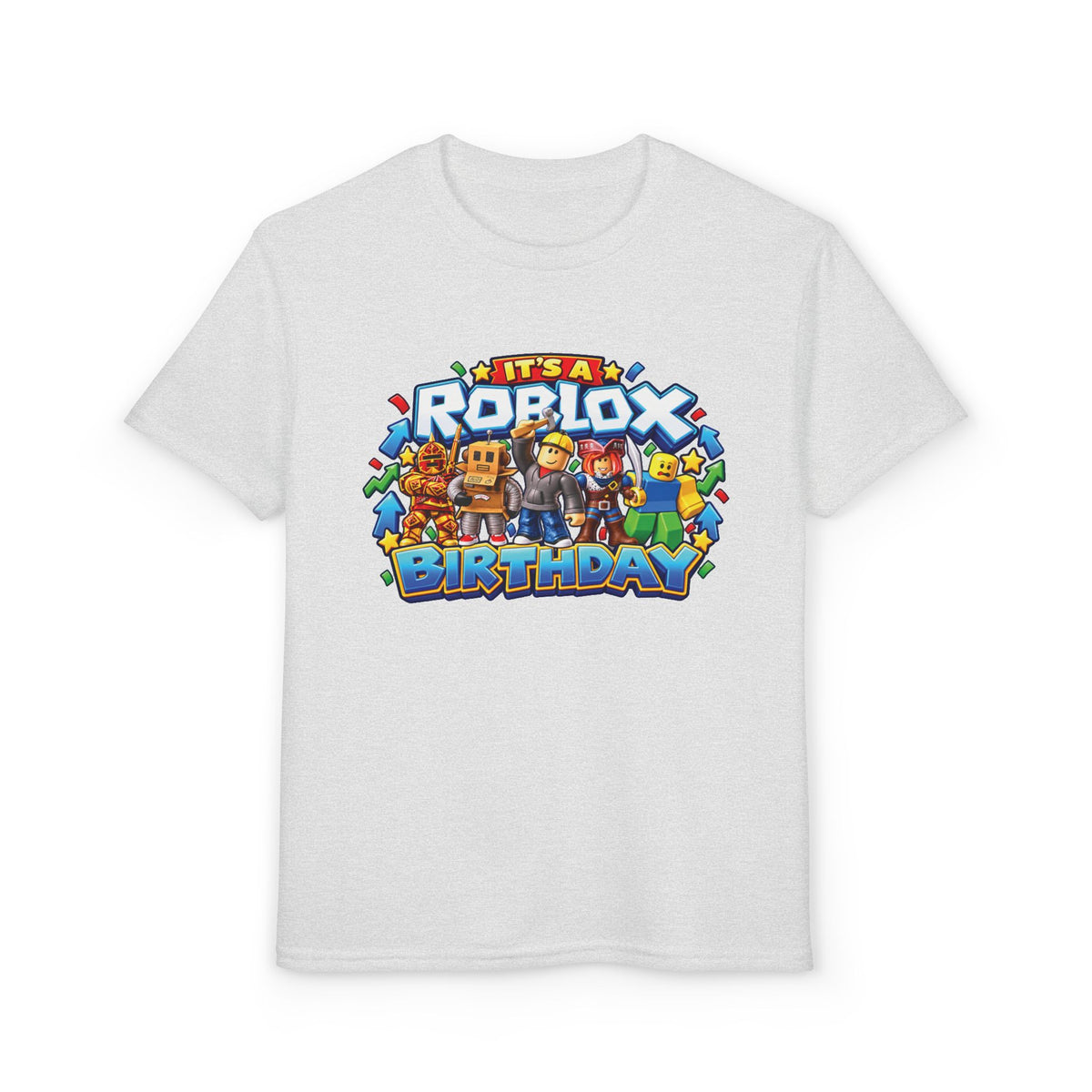 Roblox Birthday Leveling Up to 11 Youth T-Shirt