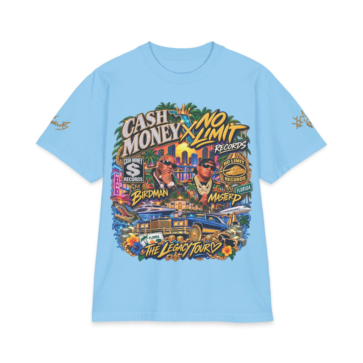 No Limit Cash Money Tour Shirt | Rap Crew Vintage Concert Tee
