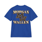 M Wallen portrait T-Shirt | Country Music tee, MV logo back