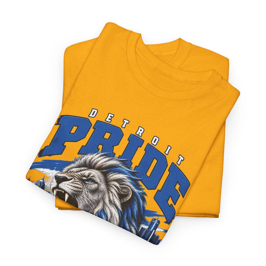 Detroit Pride Comes Before the Fall Lion Graphic T-Shirt