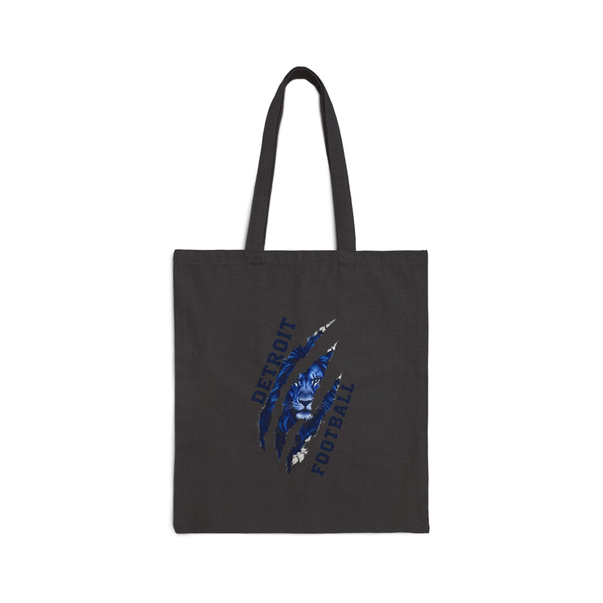 Detroit Football claw mark tote bag | Canvas Tote