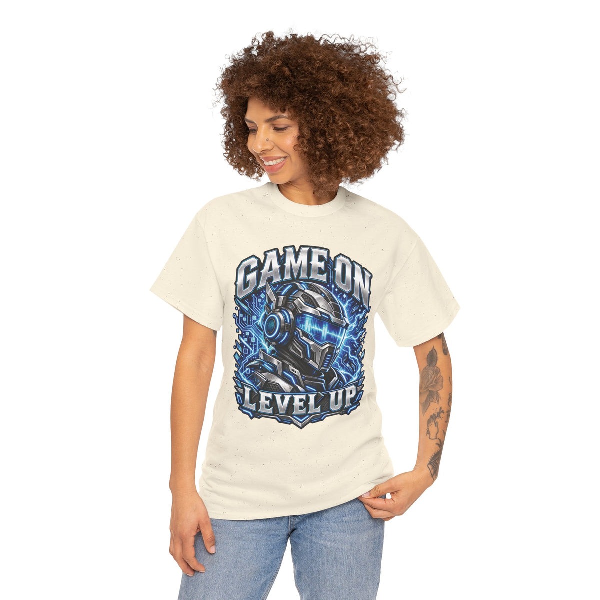 Game On Level Up Gamer Graphic T-Shirt