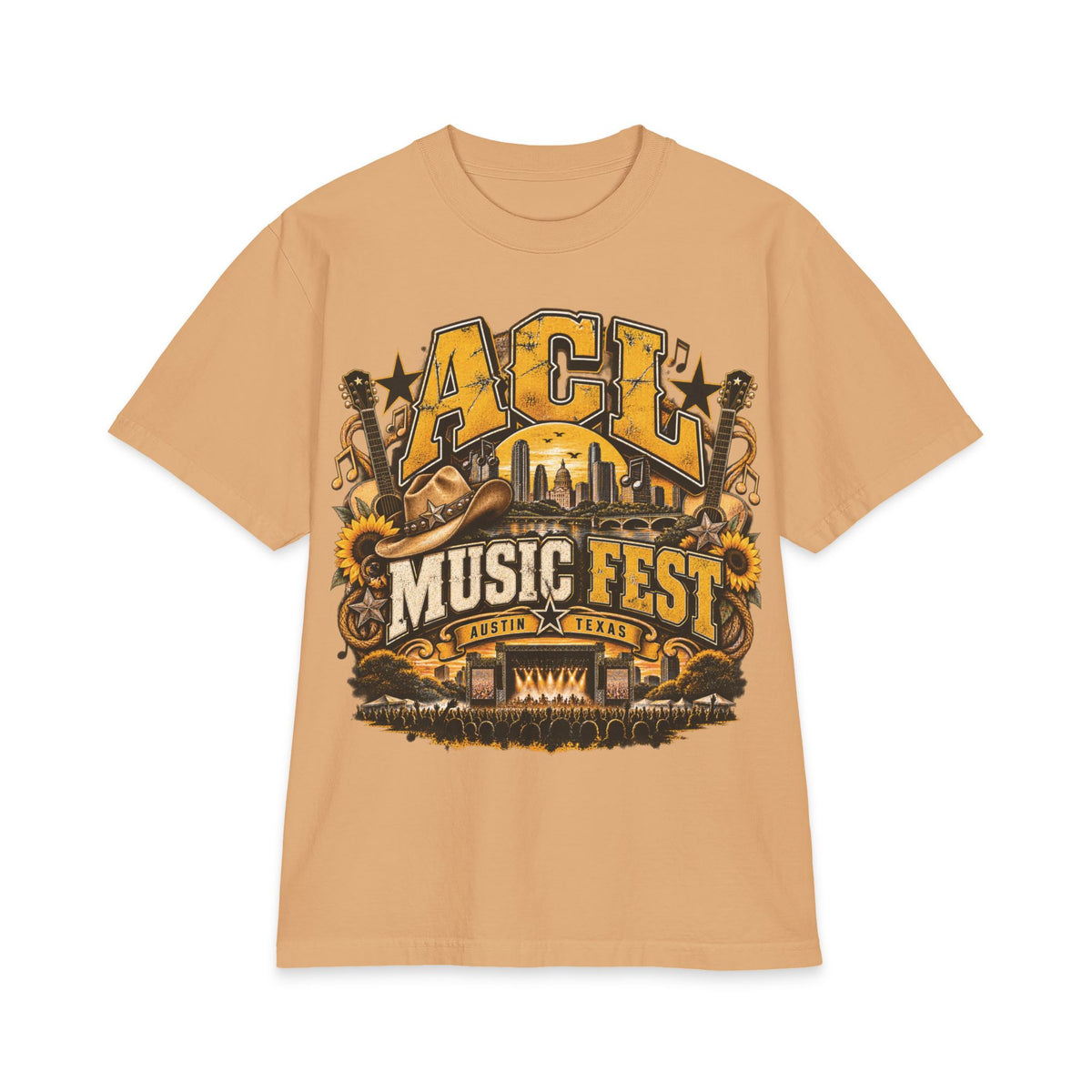 ACL Music Fest Graphic T-Shirt | Austin Festival Lineup Tee