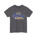 Birthday Blue Queen Crown Graphic Tee