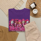 Halloween Horror Icons in Pink Tee | October We Wear Pink T-Shirt