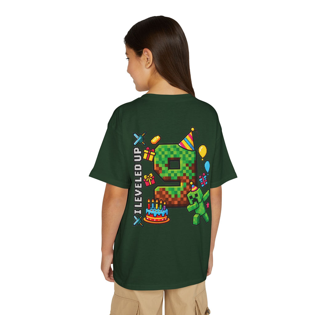 Minecraft Birthday Youth T-Shirt – “Bruh, It’s My Birthday” Gamer Party Tee