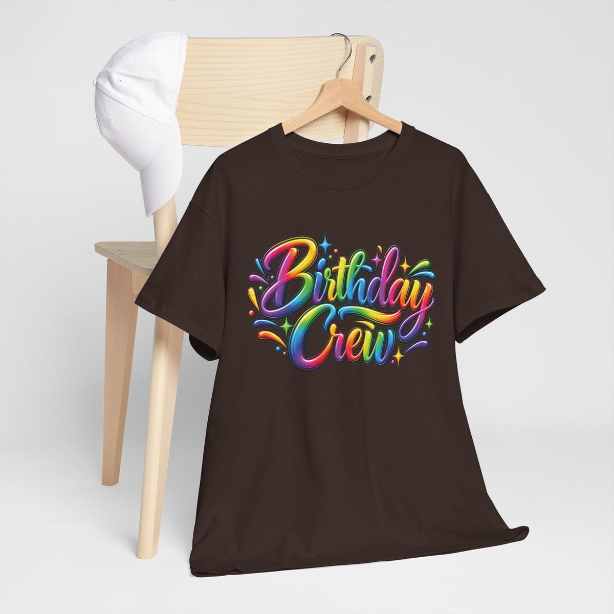 Birthday Crew Colorful Celebration T-Shirt