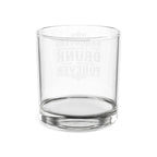 Hangovers Are Temporary Drunk Stories Are Forever Whiskey Glass | Engraved 10.5oz