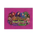 Descendants & Zombies Worlds Collide Blanket | Velveteen Microfiber