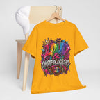 Loud & Unapologetic T-Shirt | Colorful Graffiti Typography, Bold Street Art Tee