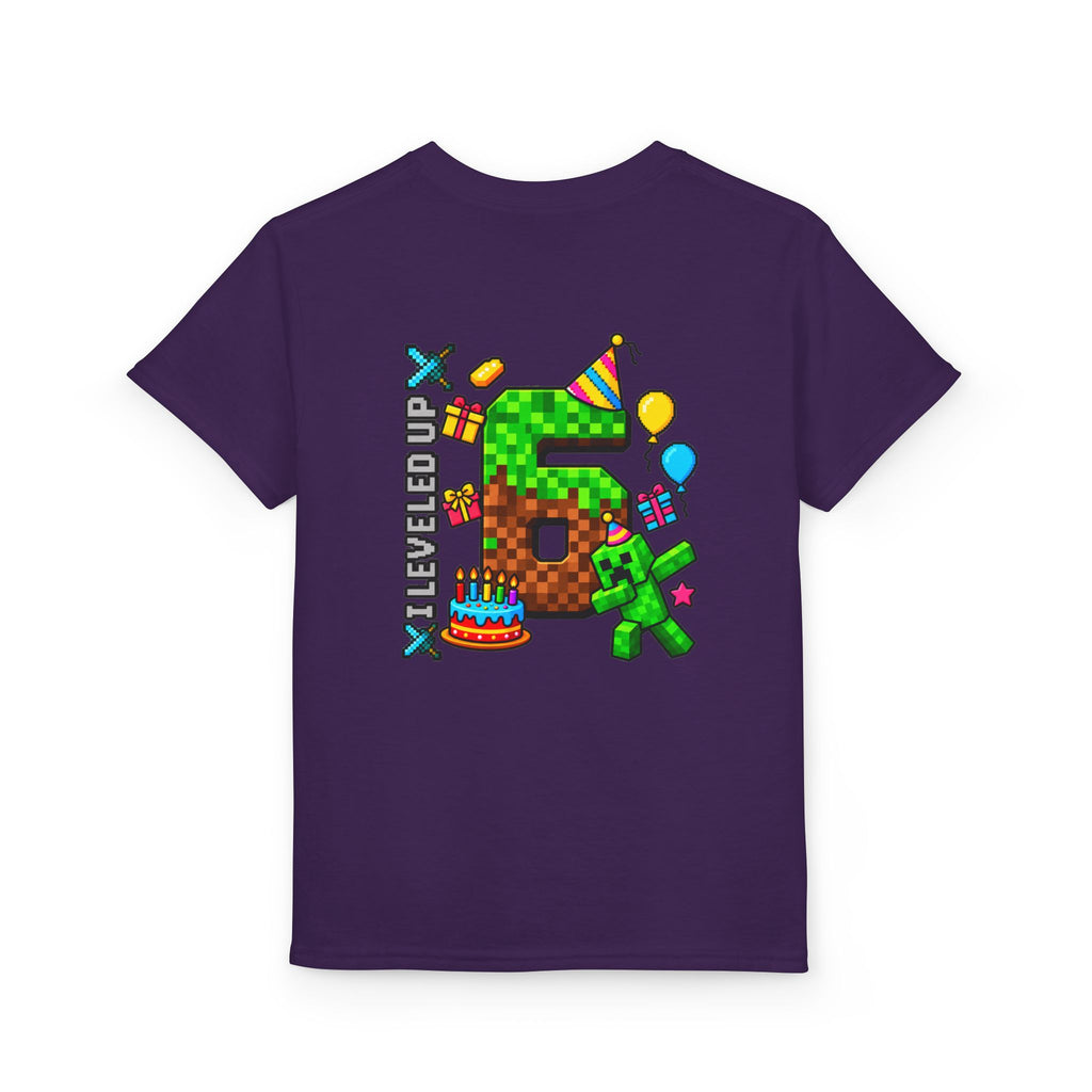 Bruh It’s My Birthday Youth T-Shirt – Pixel Gaming Birthday Shirt