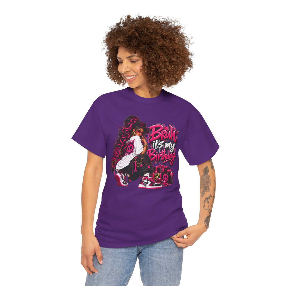 “Bruh, It’s My Birthday” Birthday Graphic T-Shirt