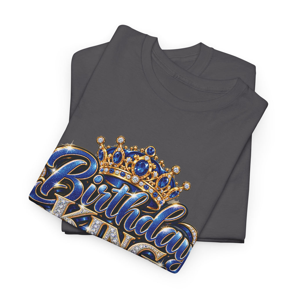 Birthday King Crown Graphic T-Shirt