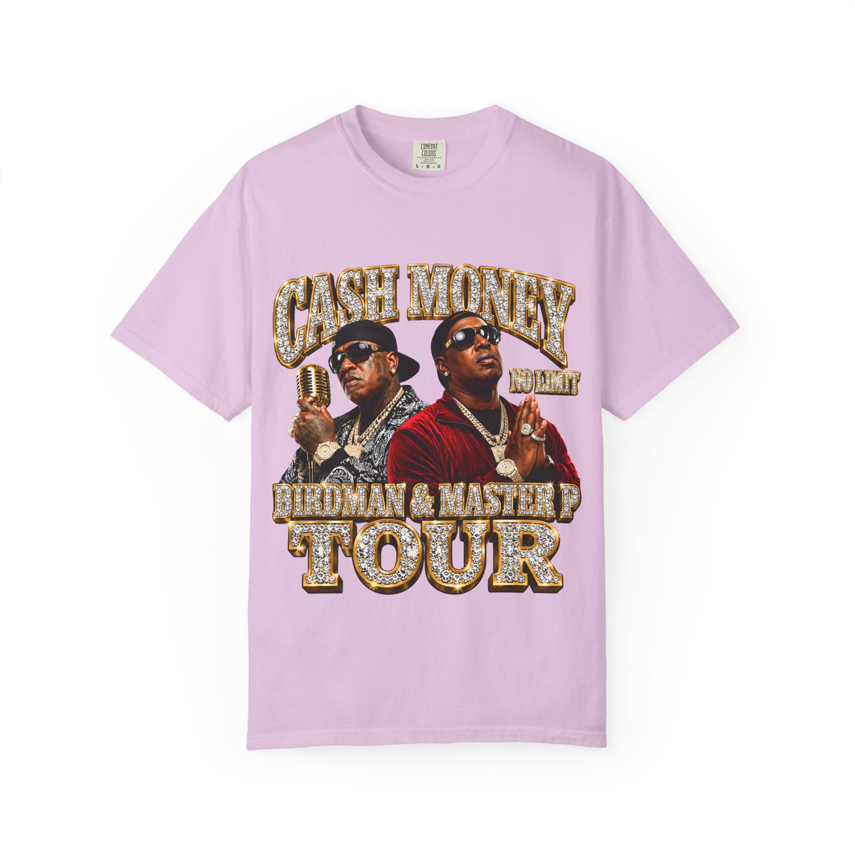 Cash Money Tour graphic T-shirt | Birdman & Master P inspired design