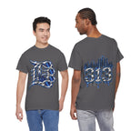 Detroit Brass Knuckles graphic tee | 313 Skyline Drip T-Shirt