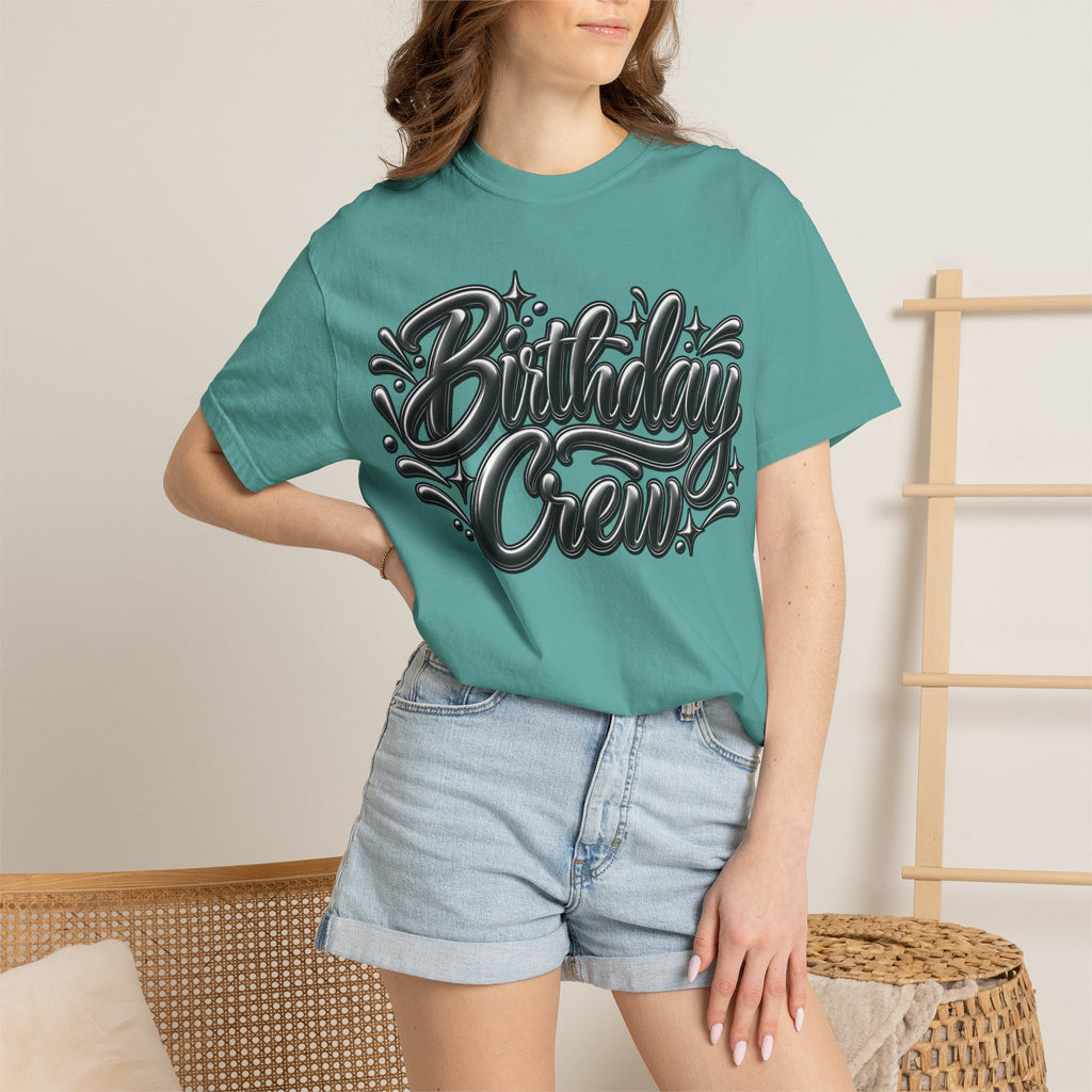 Birthday Crew Graphic T-Shirt