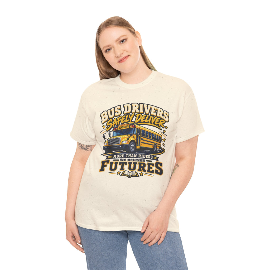 Bus Drivers Safely Deliver Futures Graphic T-Shirt