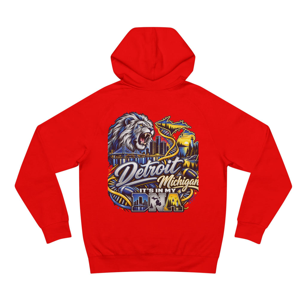 Detroit Michigan Motor City Football Spirit Hoodie